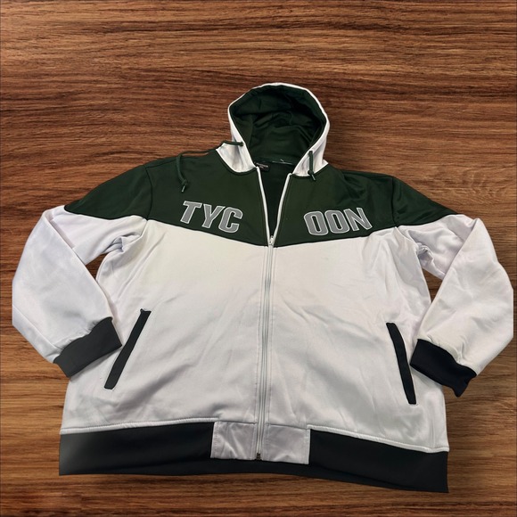 G Unit‎ Tycoon Full Zip Hoodie Jacket Color Block Activewear 2XL - Picture 1 of 7